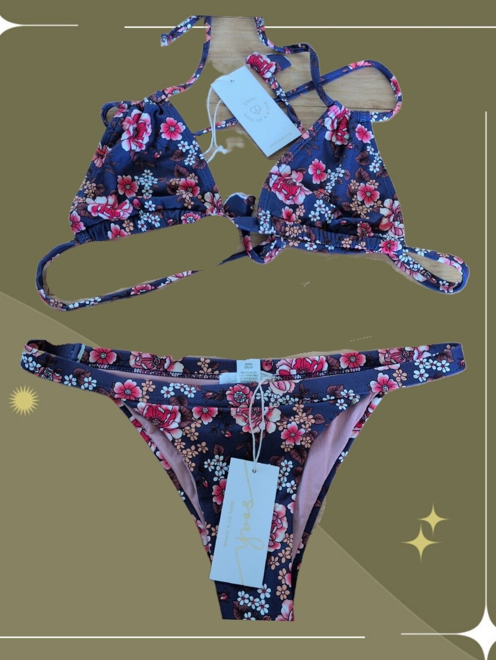 ✨ nwt Soah Soul Of A Gypsy Zkye Top And Bottom Size L